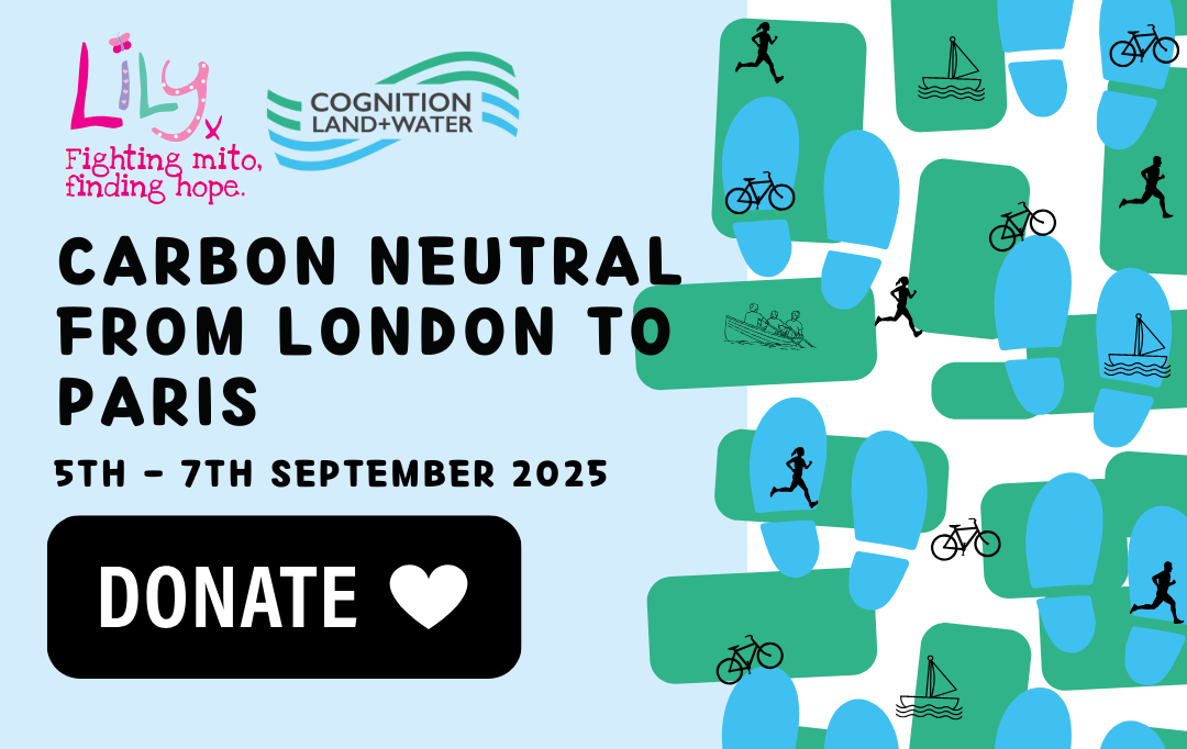 Cognition Land and Water Nears £10,000 Fundraising Goal in Support of The Lily Foundation!